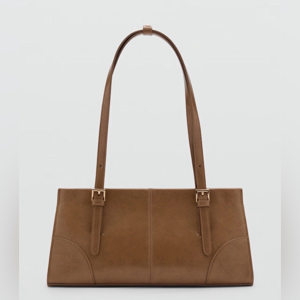 MANGO shoulder bag with buckles
